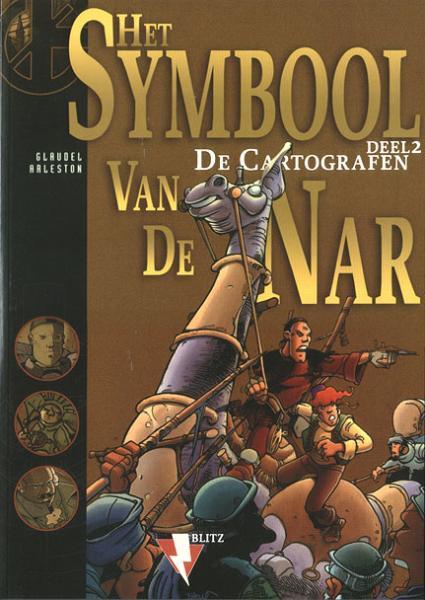 Cover:
De cartografen 2 Het symbool van de nar
