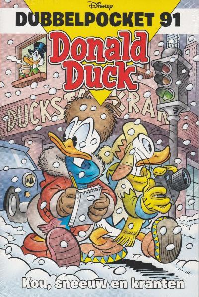 
Donald Duck dubbel pocket 91 Kou, sneeuw en kranten
