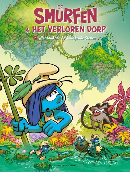 
De Smurfen en het verloren dorp 7 Het land van de smurfende stenen
