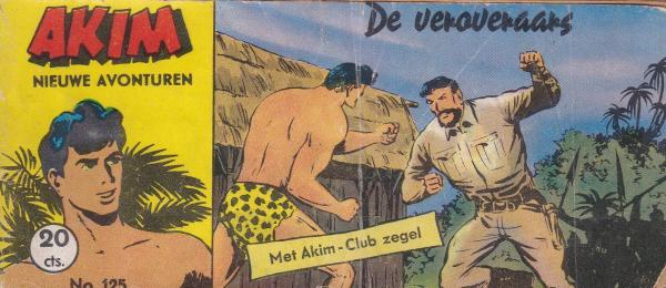 Cover:
Akim (Walter Lehning) C125 De veroveraars
