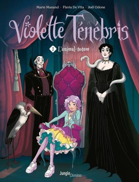 Cover:
Violette T&eacute;n&eacute;bris 1 L'animal-totem
