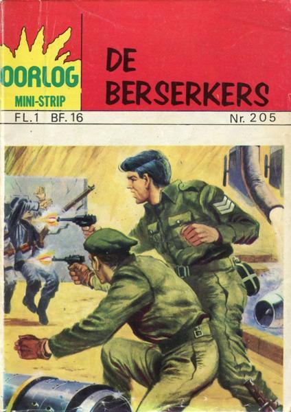 Cover:
Oorlog mini-strip 205 De berserkers
