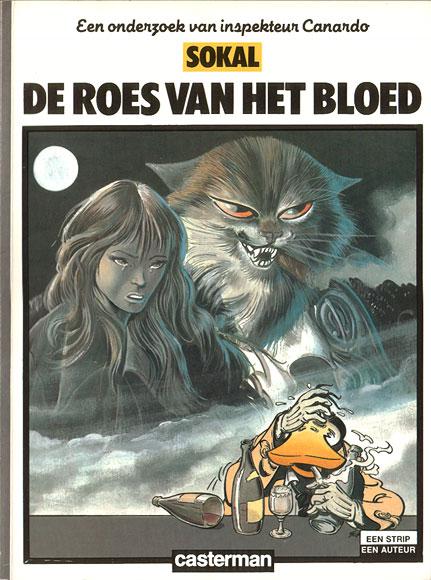 Cover:
Inspecteur Canardo 4 De roes van het bloed
