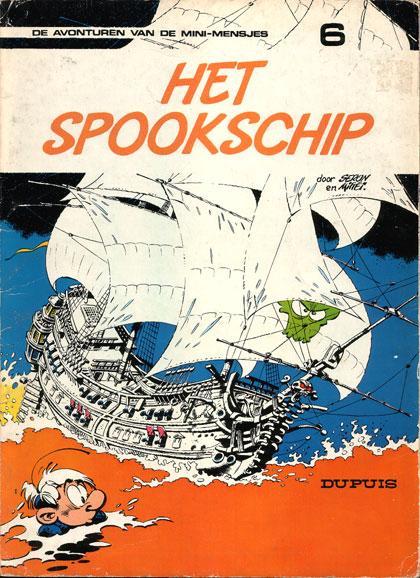 Cover:
De mini-mensjes 6 Het spookschip
