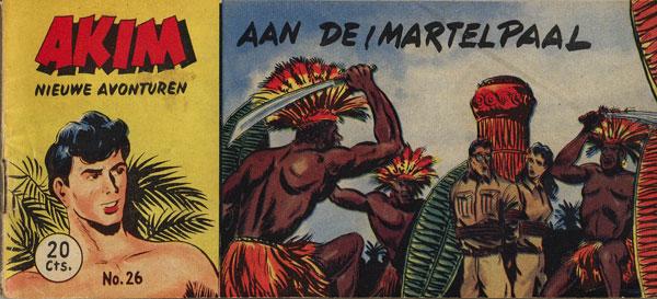 Cover:
Akim (Walter Lehning) C26 Aan de martelpaal
