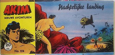 Cover:
Akim (Walter Lehning) C124 Nachtelijke landing
