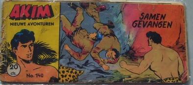 Cover:
Akim (Walter Lehning) C140 Samen gevangen
