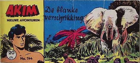 Cover:
Akim (Walter Lehning) C144 De blanke verschrikking

