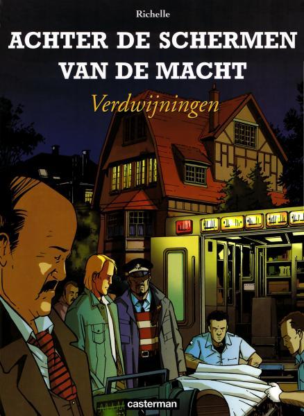Cover:
Achter de schermen van de macht 7 Verdwijningen
