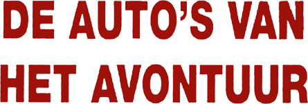 De auto's van het avontuur